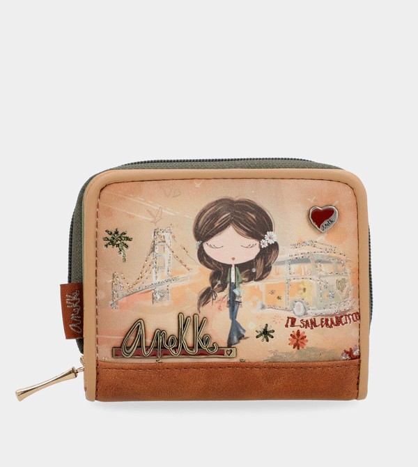 Anekke Peace & Love Camel Rfid Geldbörse | 8532-WFLOV