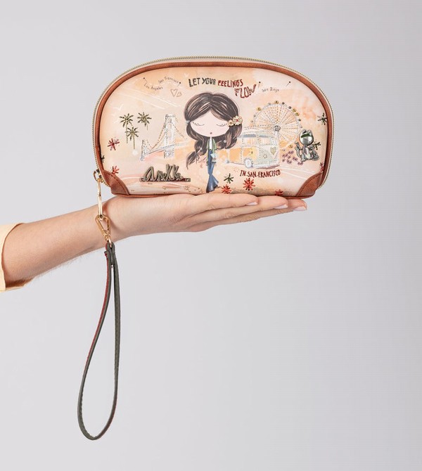 Anekke Peace & Love Camel Rfid Holdall Handtasche | 6279-AFXYD
