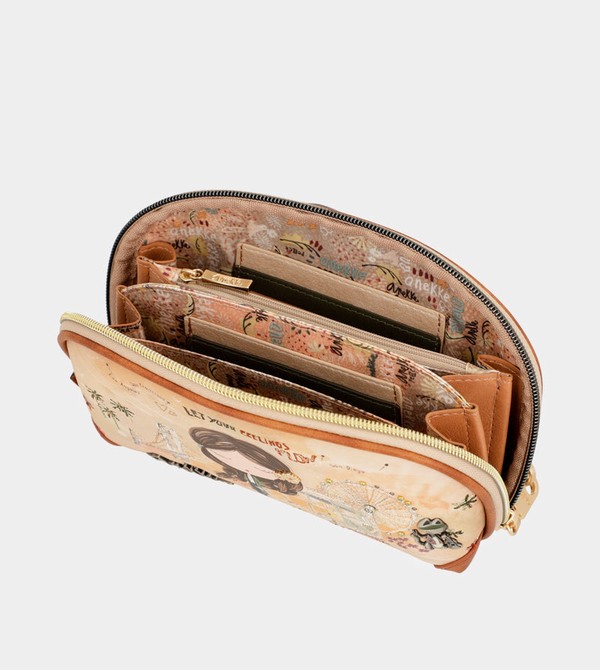 Anekke Peace & Love Camel Rfid Holdall Handtasche | 6279-AFXYD