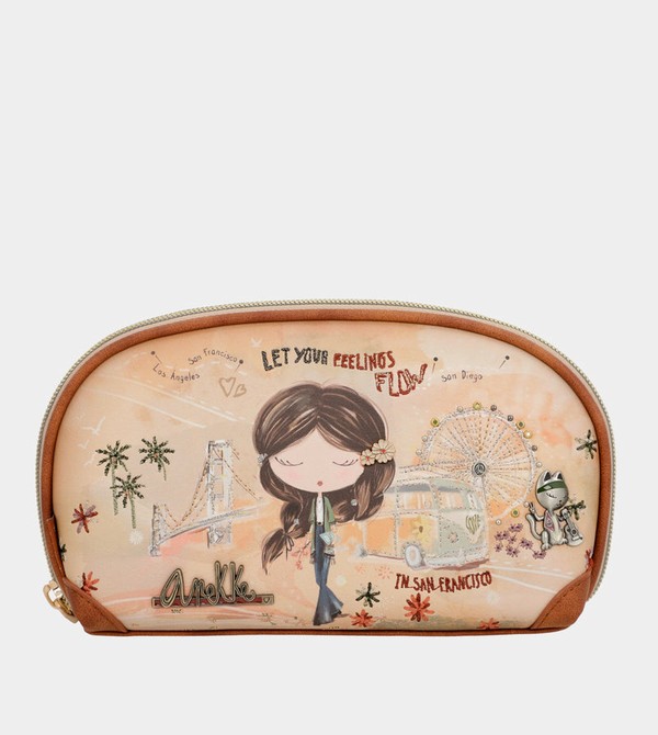 Anekke Peace & Love Camel Rfid Holdall Handtasche | 6279-AFXYD