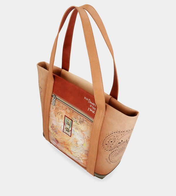 Anekke Peace & Love Camel Shopping Tragetaschen | 4827-GRBFE