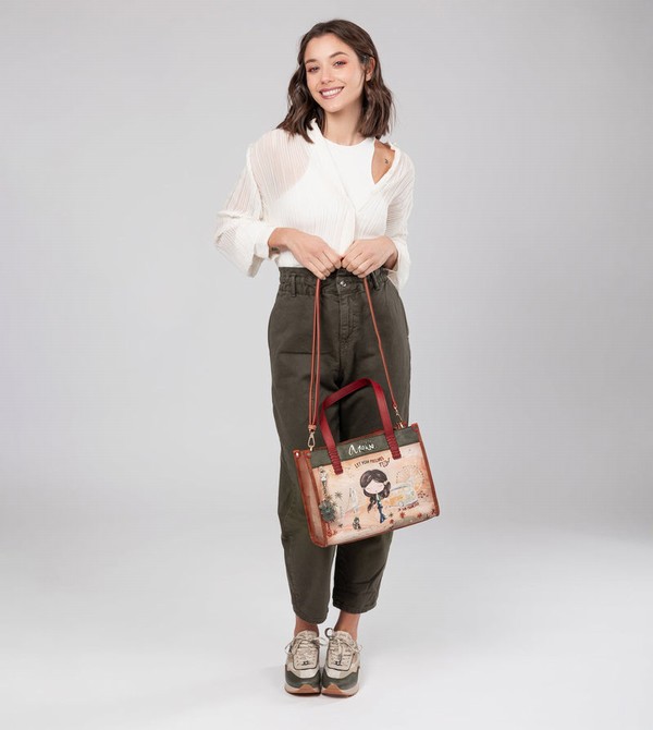 Anekke Peace & Love Camel Umhängetasche | 8902-BFGHX