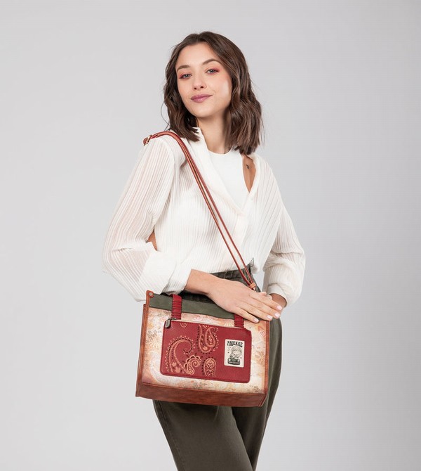 Anekke Peace & Love Camel Umhängetasche | 8902-BFGHX