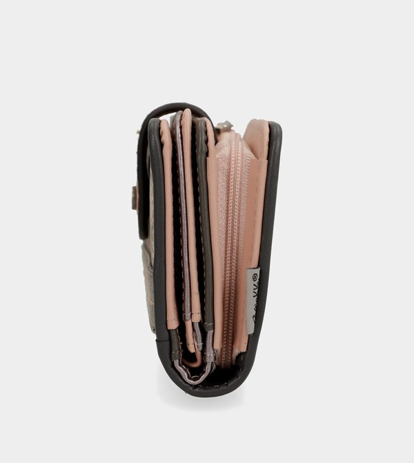 Anekke Peace & Love Pink Medium Rfid Geldbörse | 4083-SWVEB