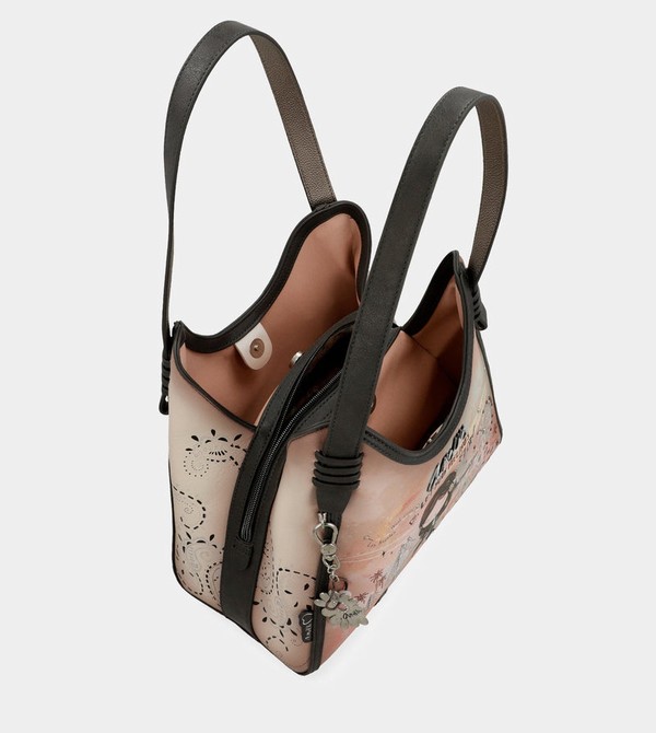 Anekke Peace & Love Pink Schultertasche | 6728-AITLY