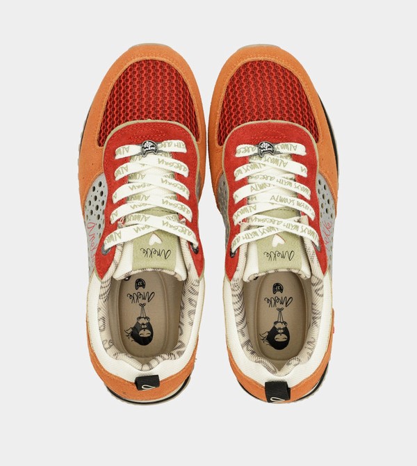 Anekke Red Platform Schuhe | 9378-PYFCA