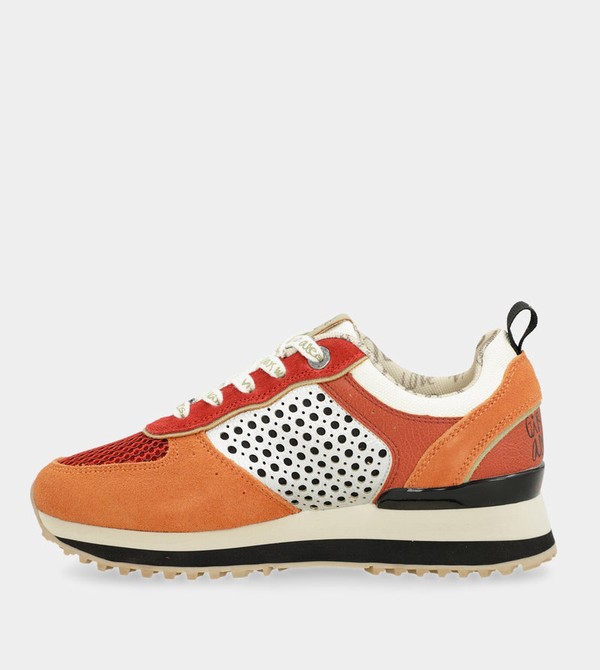 Anekke Red Platform Schuhe | 9378-PYFCA