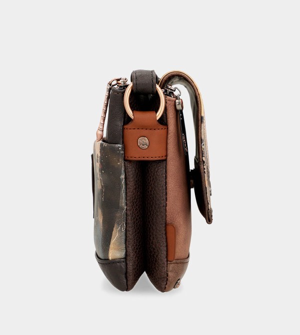 Anekke Shōen 3 Compartment Flap Umhängetasche | 8375-AQHIE