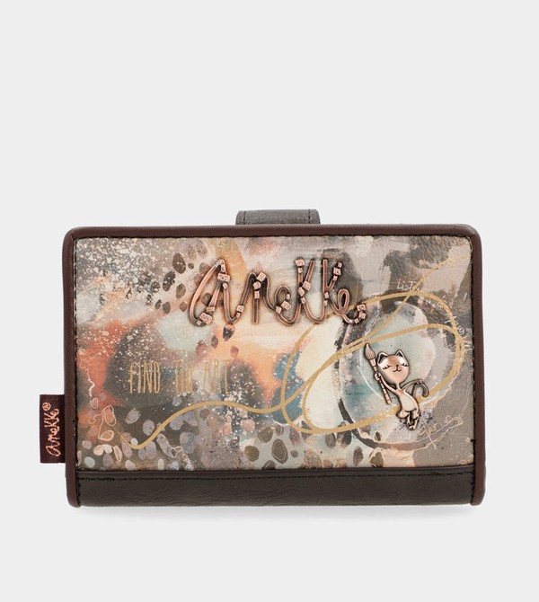 Anekke Shōen Brush Medium Rfid Geldbörse | 4913-PQMTY