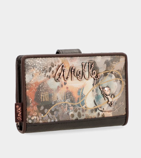 Anekke Shōen Brush Medium Rfid Geldbörse | 4913-PQMTY