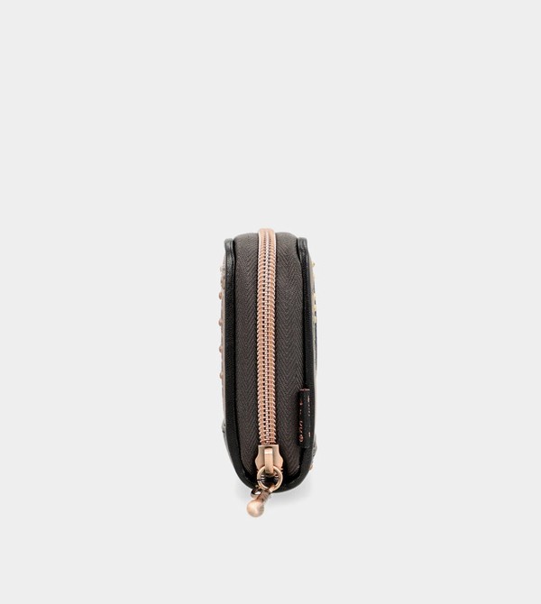 Anekke Shōen Large Black Rfid Geldbörse | 7538-ZWCYP