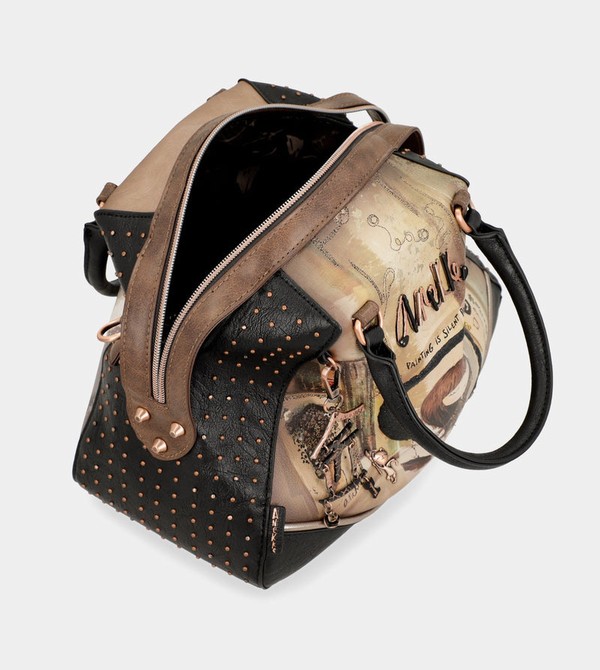 Anekke Shōen Large Black Umhängetasche | 2475-DZJNV