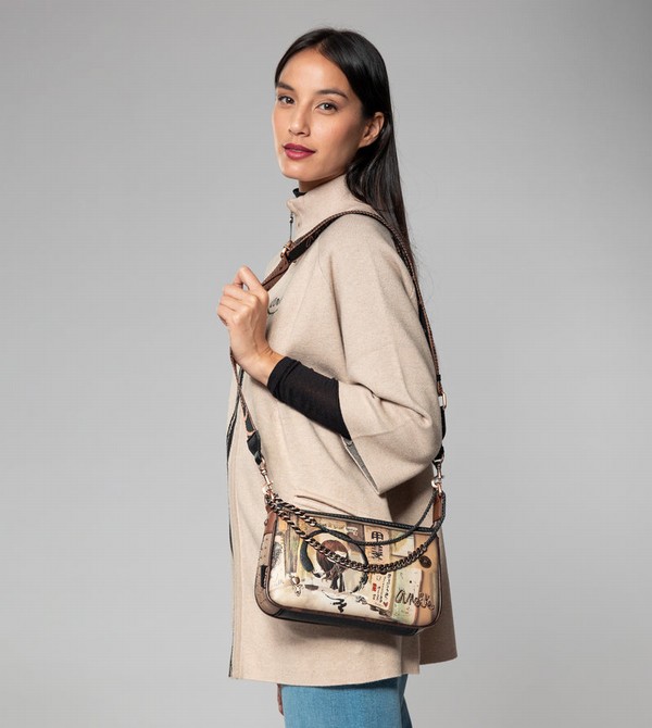 Anekke Shōen Metaluette Schultertasche | 4190-KDFQS