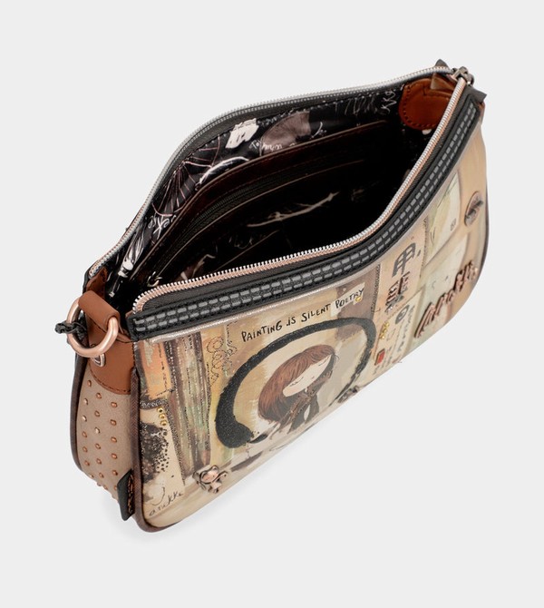 Anekke Shōen Metaluette Schultertasche | 4190-KDFQS