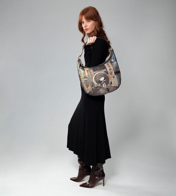 Anekke Shōen Oval Schultertasche | 0248-WELZV