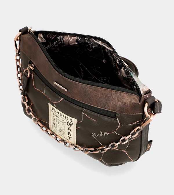 Anekke Shōen Padded With Metallic Umhängetasche | 9670-CDWLP