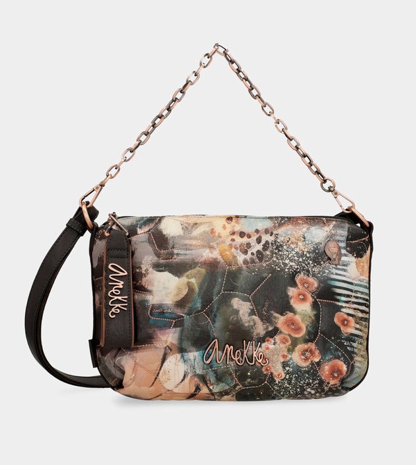 Anekke Shōen Padded With Metallic Umhängetasche | 9670-CDWLP