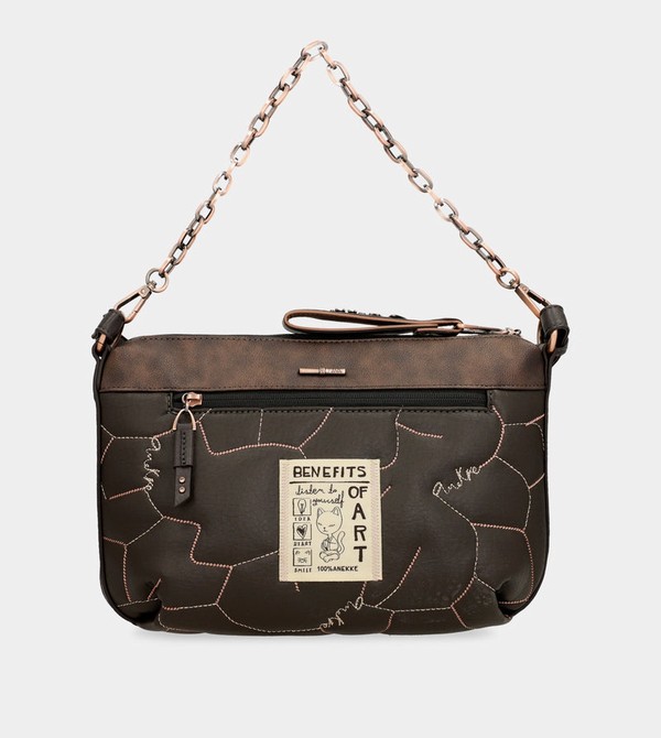 Anekke Shōen Padded With Metallic Umhängetasche | 9670-CDWLP