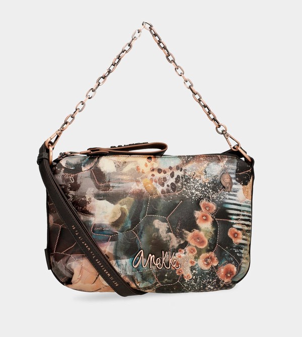 Anekke Shōen Padded With Metallic Umhängetasche | 9670-CDWLP