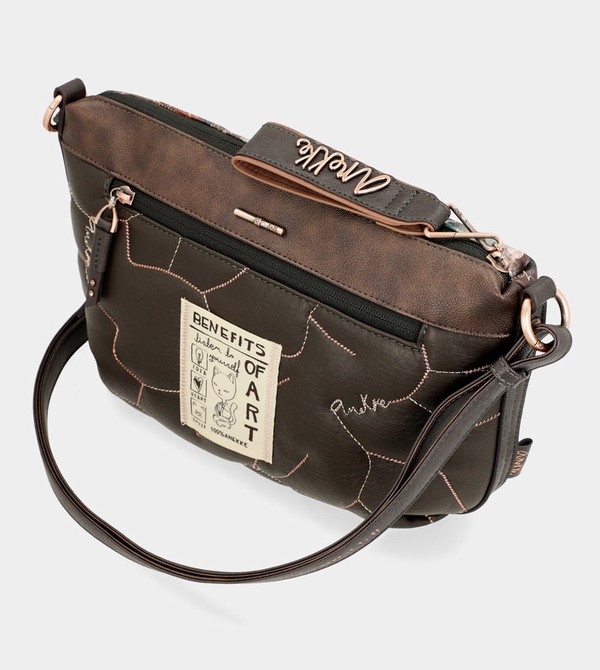 Anekke Shōen Padded With Metallic Umhängetasche | 9670-CDWLP
