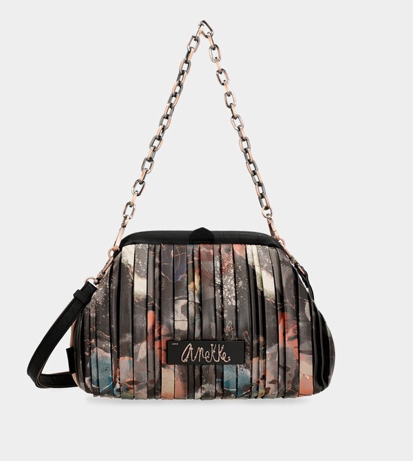 Anekke Shōen Palette Pleated Bowler Umhängetasche | 5431-ABWEZ