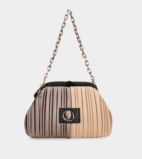 Anekke Shōen Palette Pleated Bowler Umhängetasche | 5431-ABWEZ