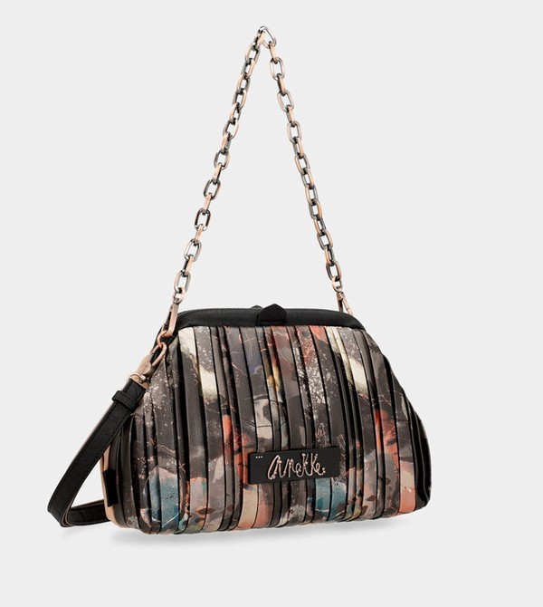 Anekke Shōen Palette Pleated Bowler Umhängetasche | 5431-ABWEZ