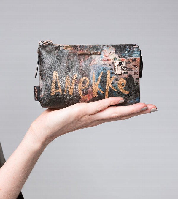 Anekke Shōen Palette Triple Compartment Geldbörse | 4890-BIYWR