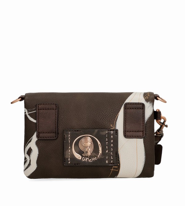 Anekke Small Brown Nature Shodō Umhängetasche | 4957-MGPBL