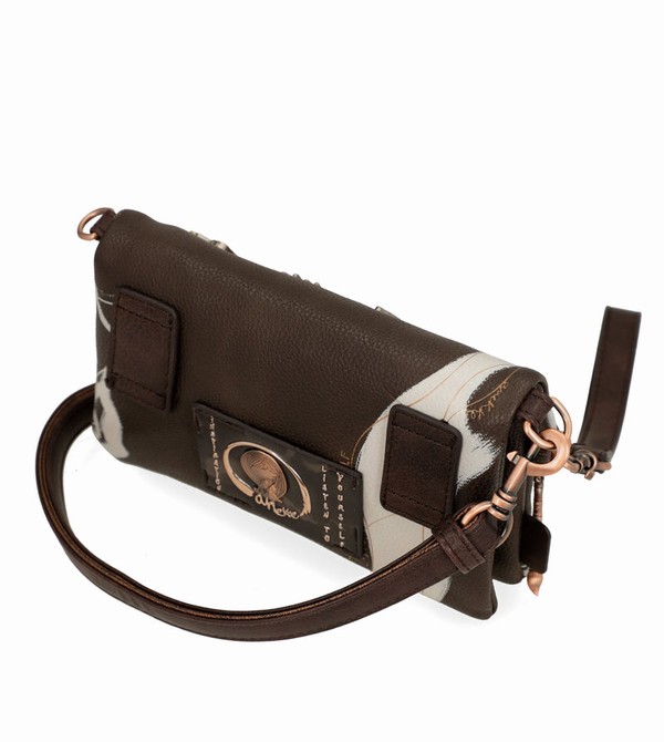 Anekke Small Brown Nature Shodō Umhängetasche | 4957-MGPBL