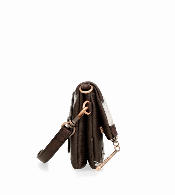 Anekke Small Brown Nature Shodō Umhängetasche | 4957-MGPBL