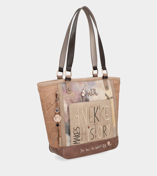 Anekke Stars Large Schultertasche | 9041-GPLWI