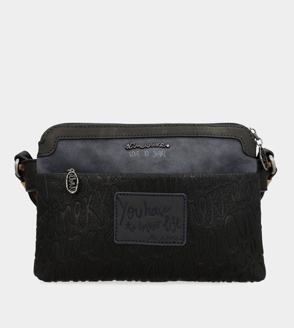 Anekke Studio Navy Blue 2-compartment Umhängetasche | 9027-OZAEH