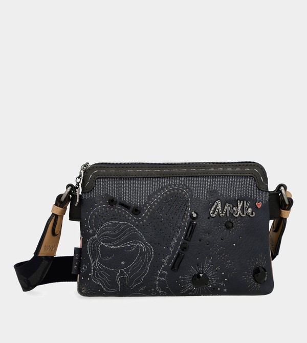 Anekke Studio Navy Blue 2-compartment Umhängetasche | 9027-OZAEH