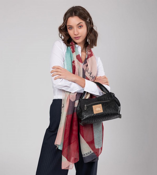 Anekke Studio Navy Blue 2-handle Umhängetasche | 5921-SBELN