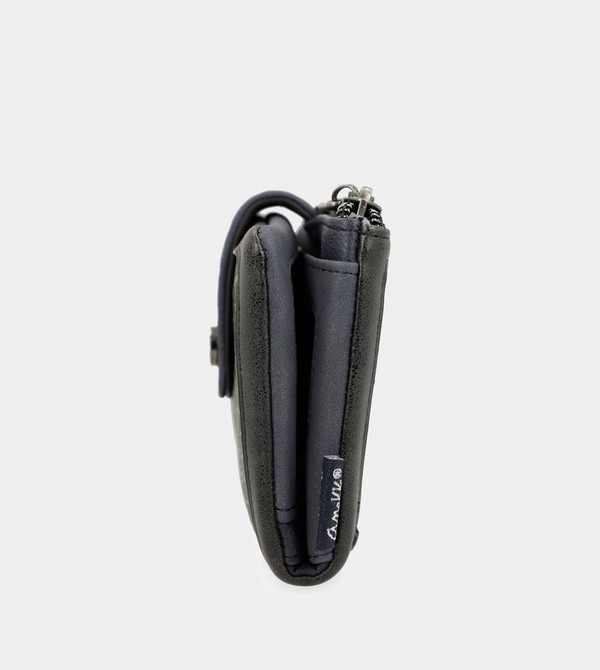 Anekke Studio Navy Blue Flexible Medium Rfid Geldbörse | 6097-TKZDA