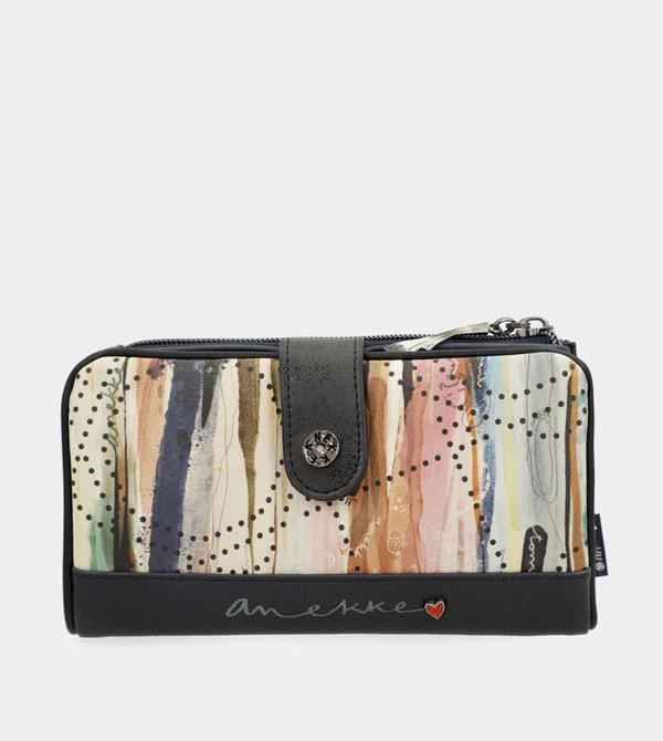 Anekke Studio Navy Blue Flexible Rfid Geldbörse | 8312-VSHLQ