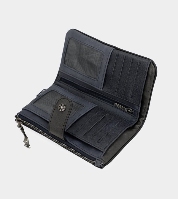 Anekke Studio Navy Blue Flexible Rfid Geldbörse | 8312-VSHLQ