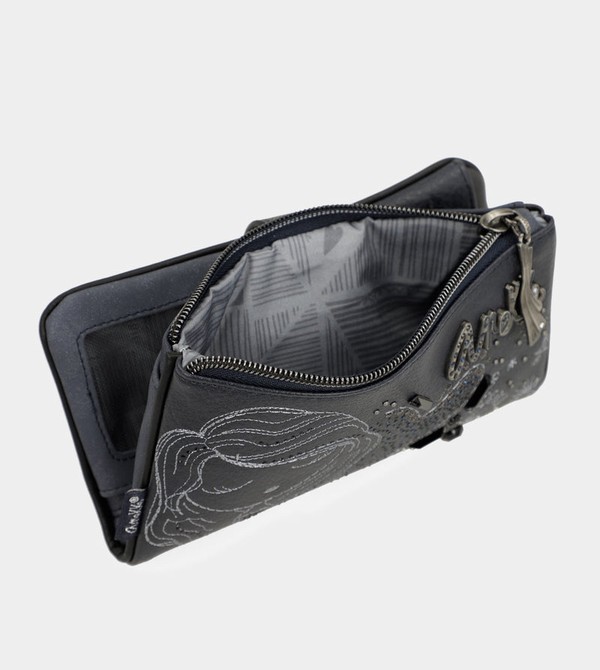 Anekke Studio Navy Blue Flexible Rfid Geldbörse | 8312-VSHLQ