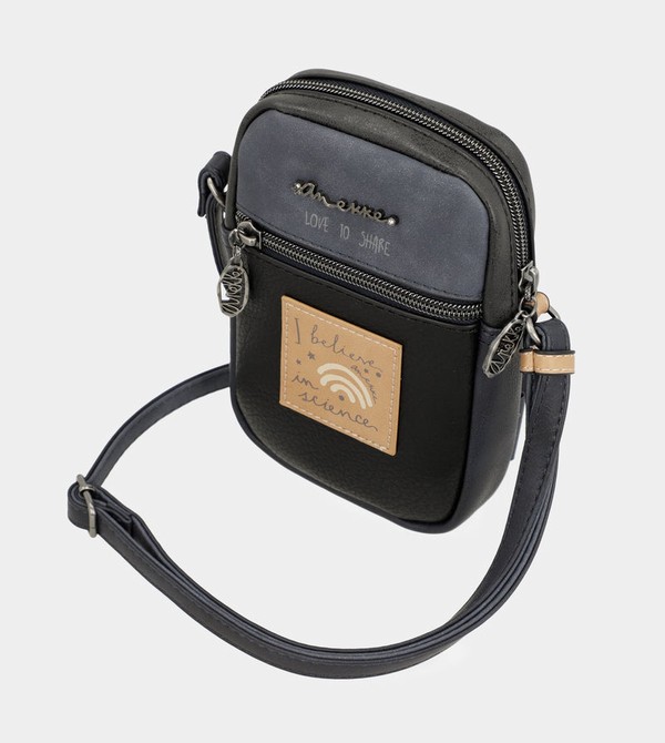 Anekke Studio Navy Blue Mini Umhängetasche | 2901-MAFLR