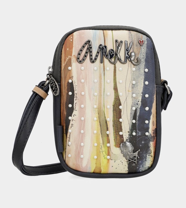 Anekke Studio Navy Blue Mini Umhängetasche | 2901-MAFLR