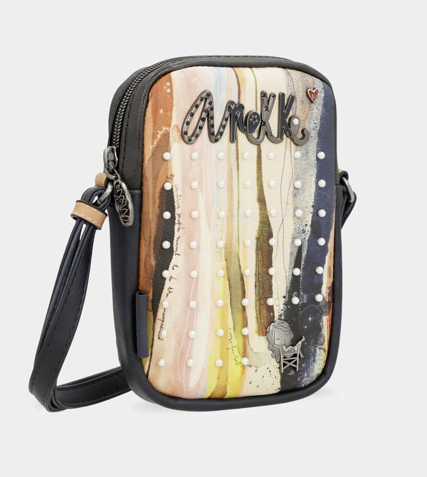 Anekke Studio Navy Blue Mini Umhängetasche | 2901-MAFLR
