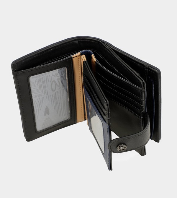 Anekke Studio Navy Blue Small Rfid Geldbörse | 8726-LQYKV