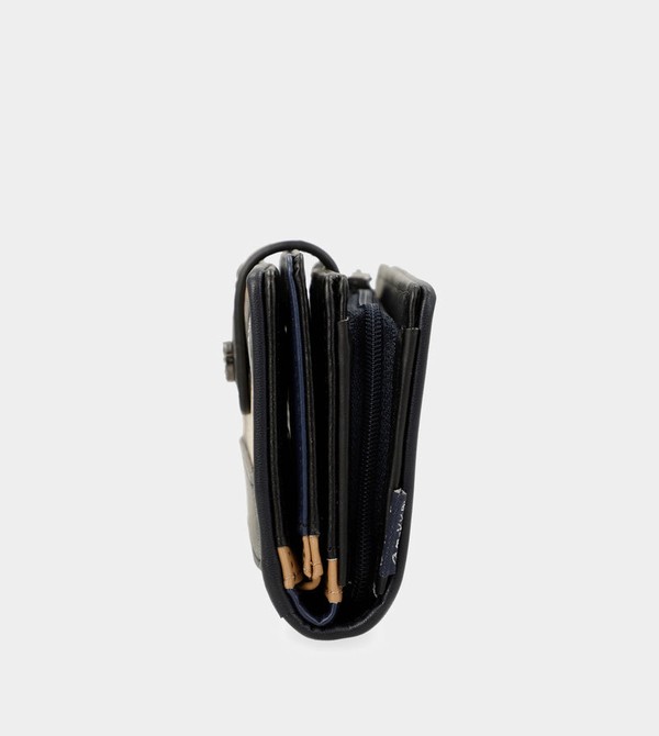 Anekke Studio Navy Blue Small Rfid Geldbörse | 8726-LQYKV