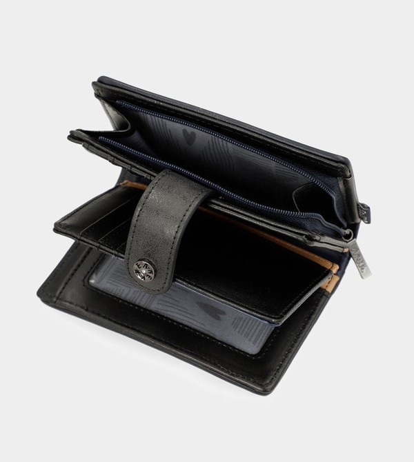 Anekke Studio Navy Blue Small Rfid Geldbörse | 8726-LQYKV