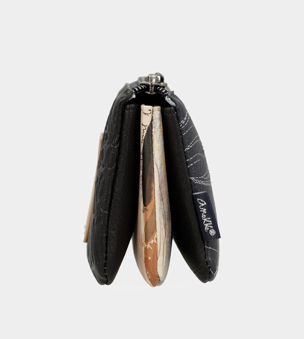 Anekke Studio Navy Blue Triple Coin Geldbörse | 5498-MPKYN