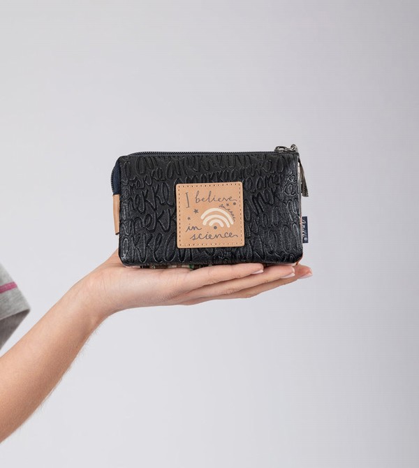Anekke Studio Navy Blue Triple Coin Geldbörse | 5498-MPKYN