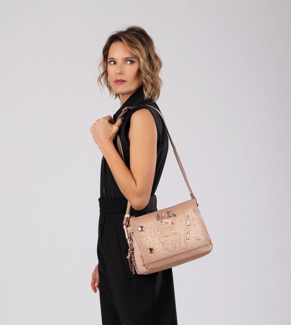 Anekke Studio Nude 3-compartment Umhängetasche | 7652-QRBDG