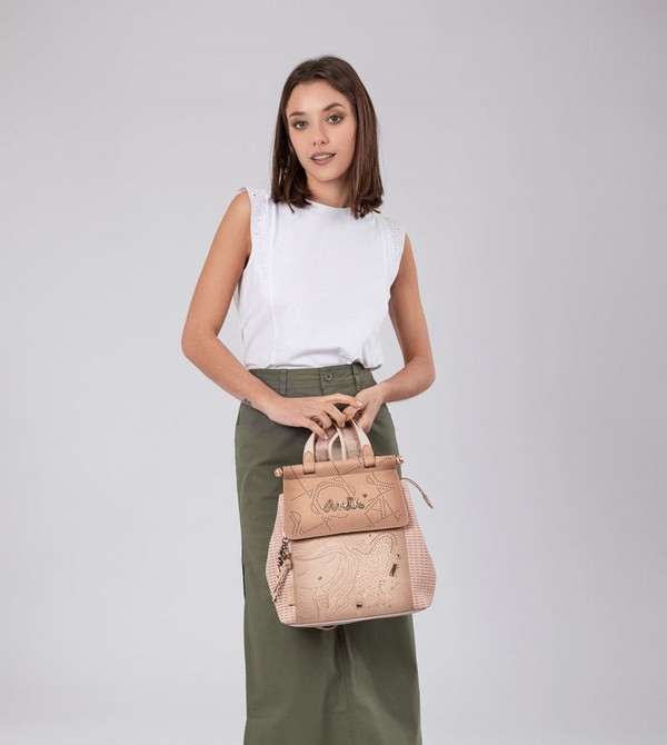 Anekke Studio Nude With Flap Rucksäcke | 8576-BQCEK