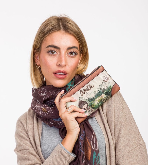 Anekke The Forest Large Flexible Material Geldbörse | 1654-CAKWH